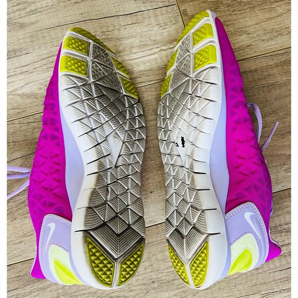 Nike Free Fit 2.0 Purple Women's Running Tennis Athletic Shoes 8.5 Fuchsia - Picture 5 of 8
